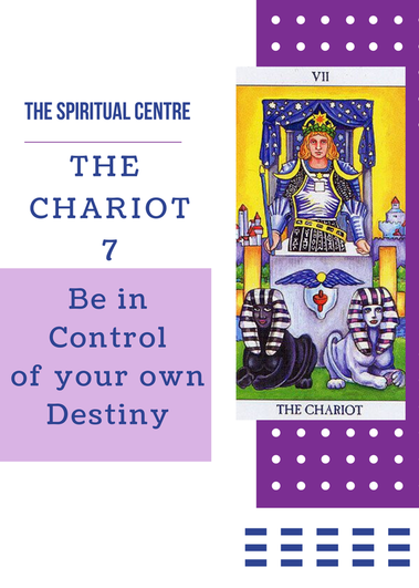 Picture of the rider waite chariot card
