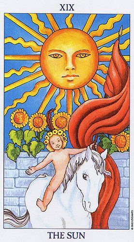 Picture of The Sun, Radiant Rider Waite tarot card image
