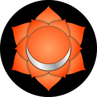 Picture of the orange sacral chakra